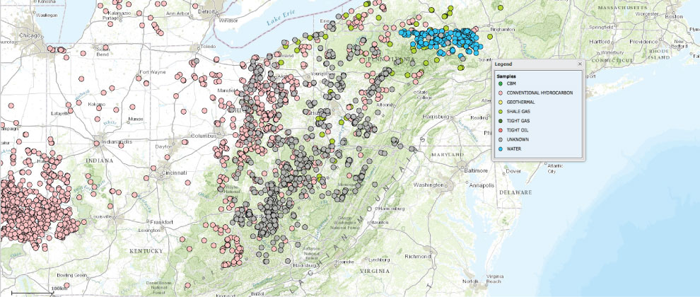 USGS Produced Waters Database