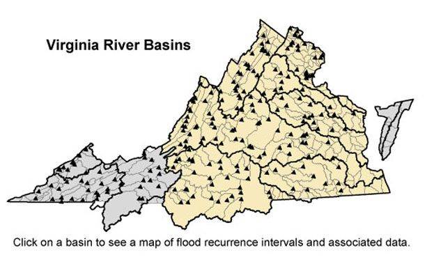 Virginia river basins