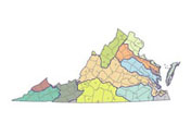 Map of Virginia Watersheds...