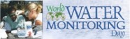 world water monitoring day logo