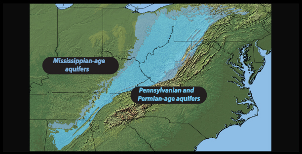 Principal Aquifers in the Appalachian Plateaus