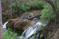 Waterfall along Spout Run