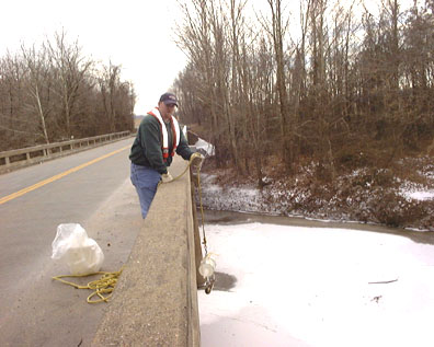 water-quality sample collection