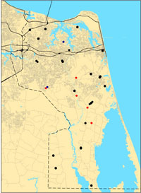 Virginia Beach map 