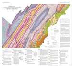 Publication 161: Geologic Map of the Virginia Portion of the Winchester 30 X 60-minute Quadrangle