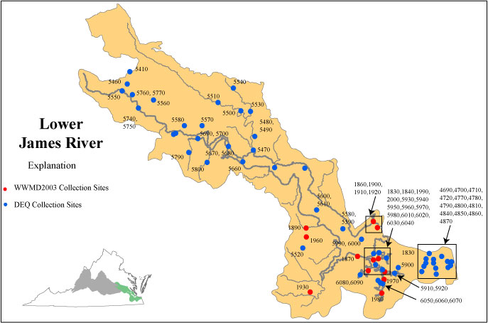 Lower  James River Basin