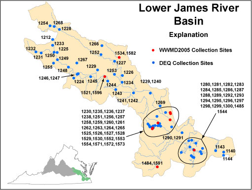 Lower James Basin