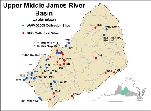 James Upper Mid River Basin